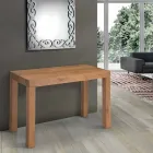 Uitschuifbare consoletafel van gefineerd hout Made in Italy - Gordito Viadurini