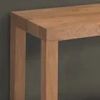 Uitschuifbare consoletafel van gefineerd hout Made in Italy - Gordito Viadurini