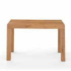 Uitschuifbare consoletafel van gefineerd hout Made in Italy - Gordito Viadurini