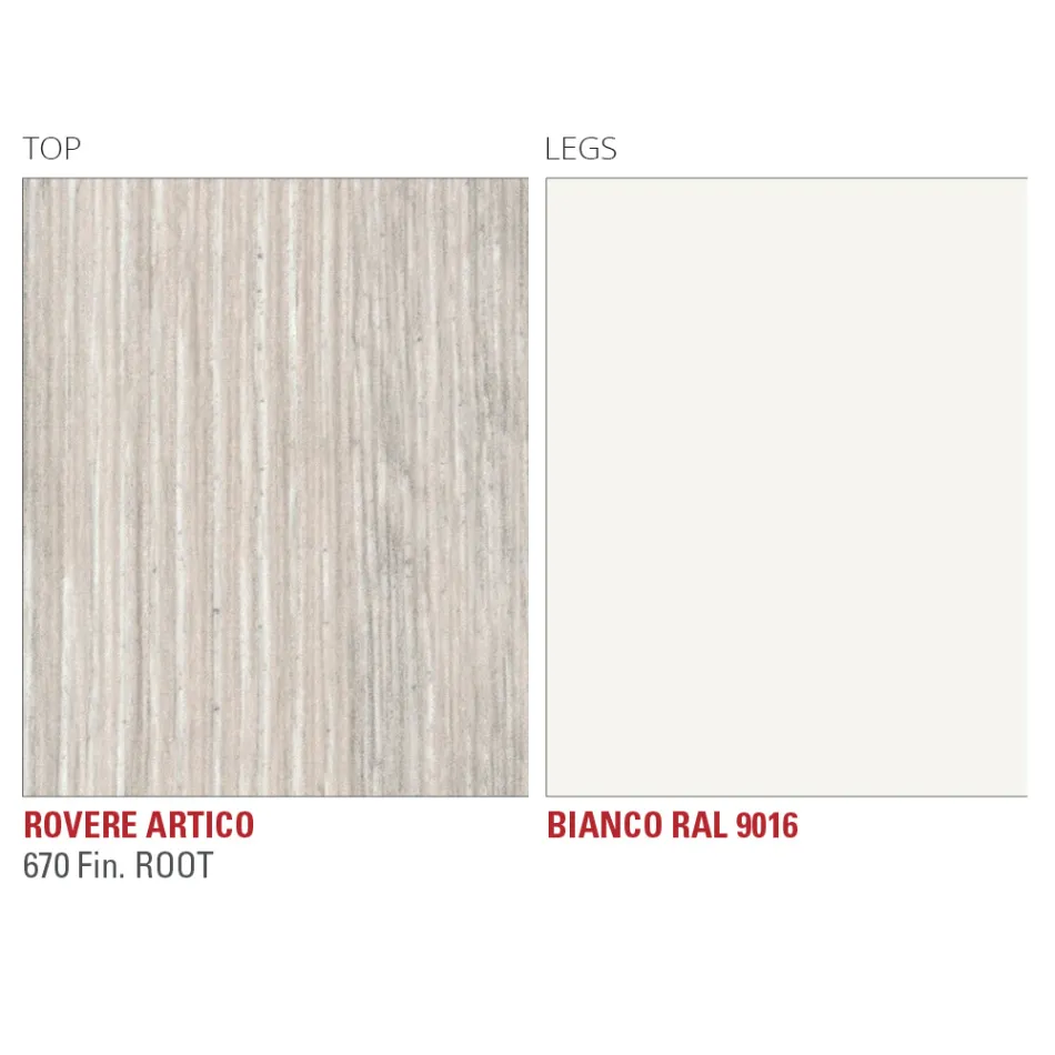 Uitschuifbare keukentafel tot 240 cm in fijn HPL Made in Italy - Jupiter Viadurini