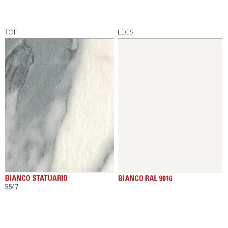 Uitschuifbare keukentafel tot 240 cm in fijn HPL Made in Italy - Jupiter Viadurini