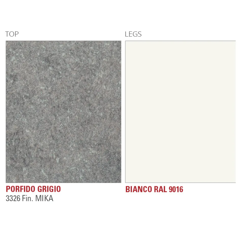 Uitschuifbare keukentafel tot 240 cm in fijn HPL Made in Italy - Jupiter Viadurini