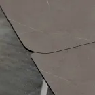 Uitschuifbare keukentafel tot 280 cm marmereffect Made in Italy - Pinokkio Viadurini