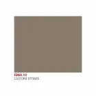 Keukentafel in gelakt metaal met blad in Fenix Made in Italy - Efisto Viadurini