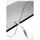 Design salontafel in transparant of gerookt plexiglas - Draco Viadurini