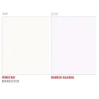 Keukentafel in Fenix en wit metaal van kwaliteit Made in Italy - Carlino Viadurini