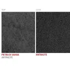 Keukentafel in Laminam met metalen structuur Made in Italy - Carlino Viadurini