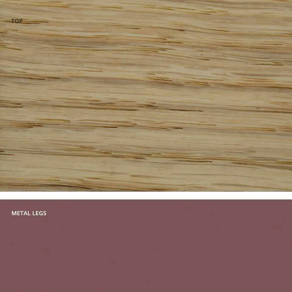 Made in Italy design massief houten keukentafel, Dionigi Viadurini