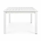 Uitschuifbare buitentafel tot 160 cm in aluminium Homemotion - Andries Viadurini