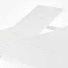 Uitschuifbare buitentafel tot 160 cm in aluminium, Homemotion - Andries Viadurini