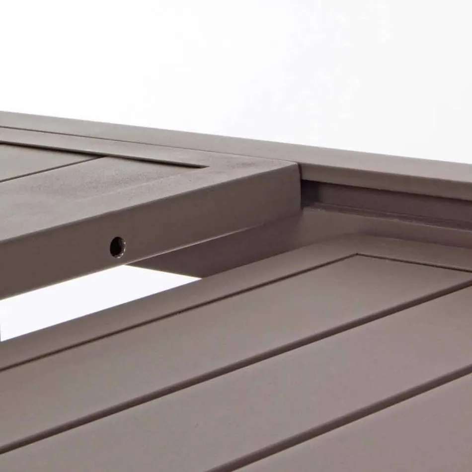 Uitschuifbare buitentafel tot 240 cm in aluminium, Homemotion - Arold Viadurini