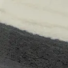 Buitentafel met Houten Onderstel en Keramisch Blad Panda Wit - Infinity Viadurini