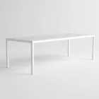 Buitentafel in aluminium van modern design voor tuin - Mississippi2 Viadurini