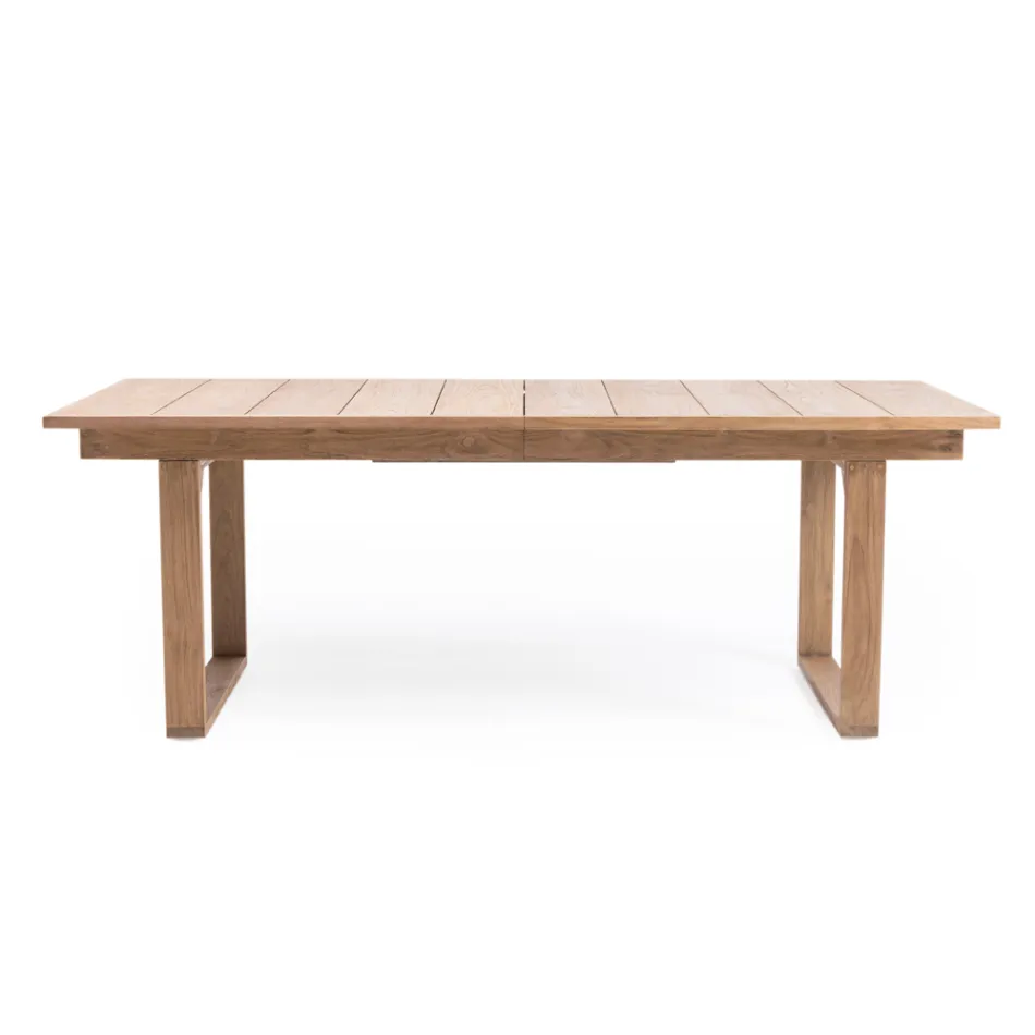 Buitentafel in teakhout uitschuifbaar tot 270 cm - Marie Viadurini