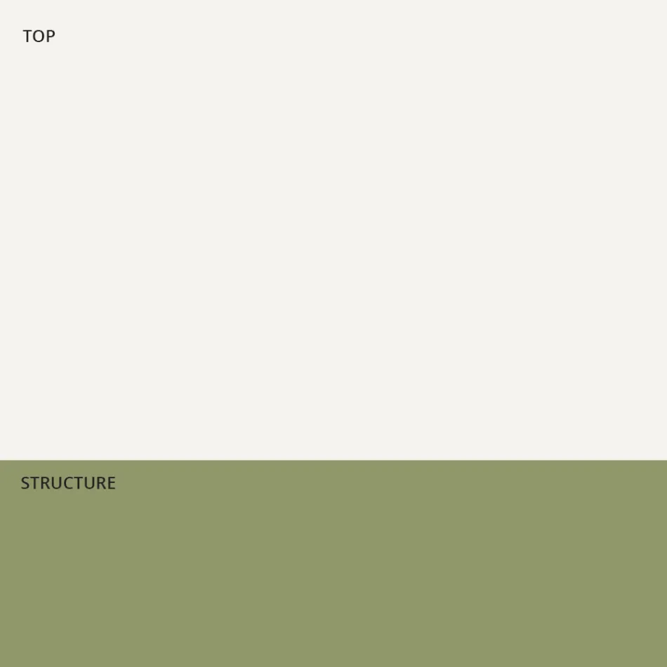 Moderne buitentafel in Hpl en mat polyethyleen Made in Italy - Forlina Viadurini