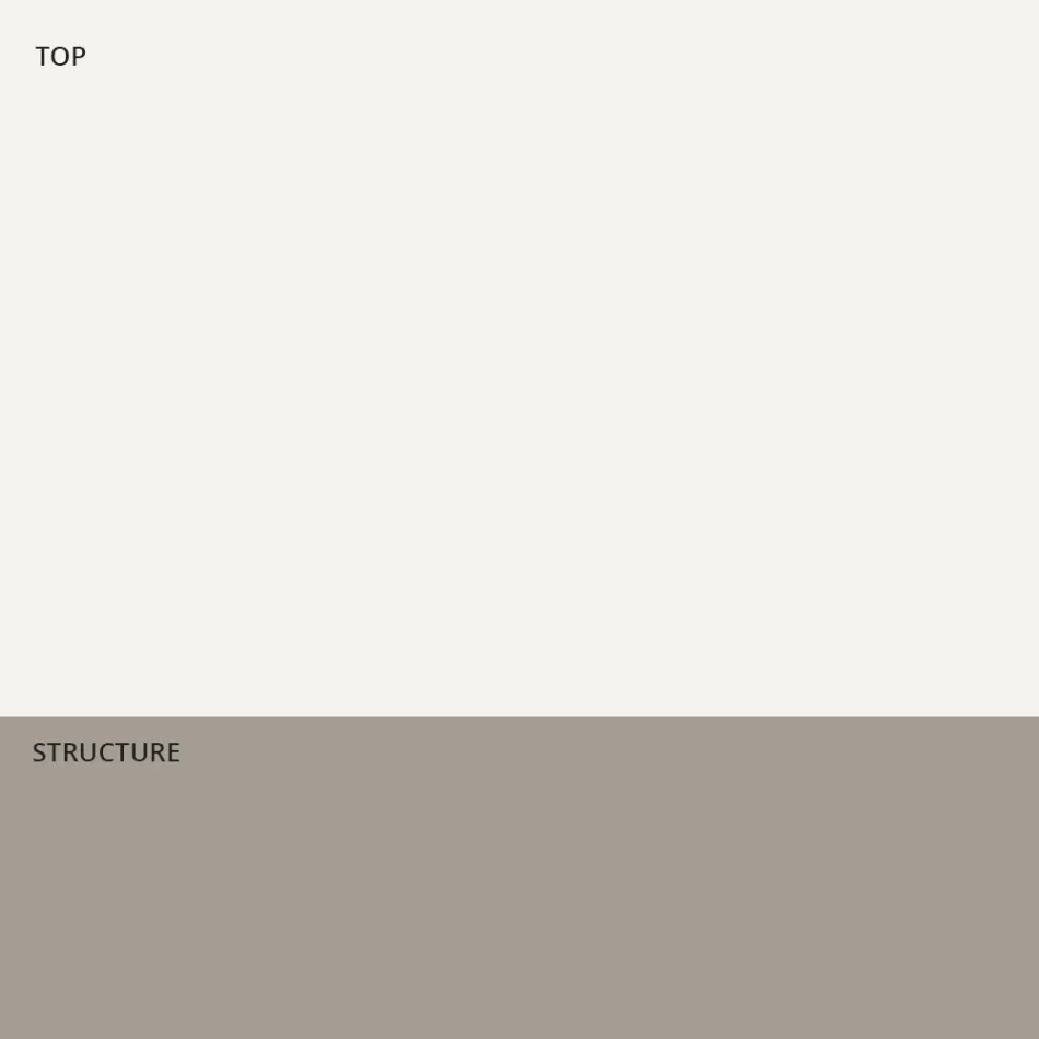 Moderne buitentafel in Hpl en mat polyethyleen Made in Italy - Forlina Viadurini