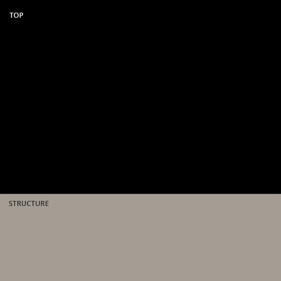 Moderne buitentafel in Hpl en mat polyethyleen Made in Italy - Forlina Viadurini