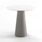 Moderne buitentafel in Hpl en mat polyethyleen Made in Italy - Forlina Viadurini