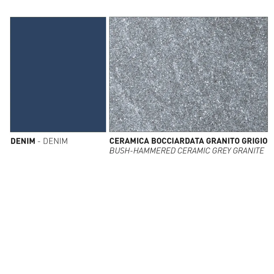 Buitentafel Hpl Top of Keramiek Gemaakt in Italië - Plinto door Varaschin Viadurini