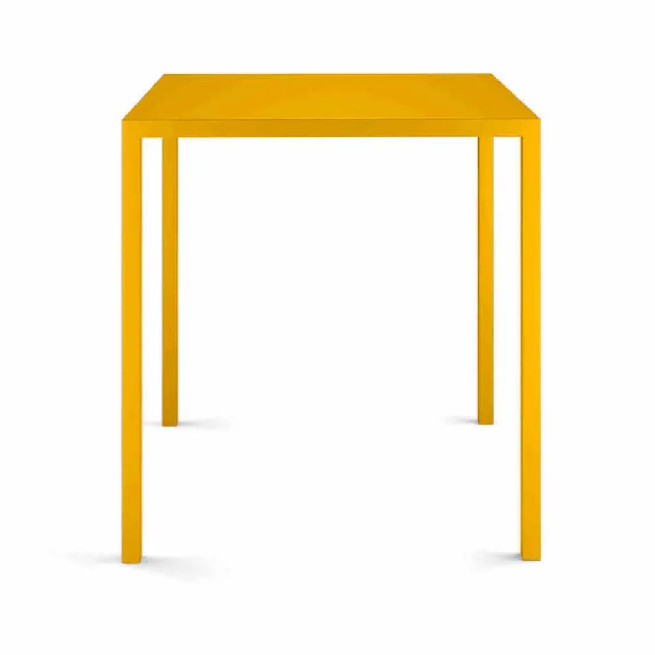 Vierkante buitentafel gemaakt in Italië - Benedict Viadurini