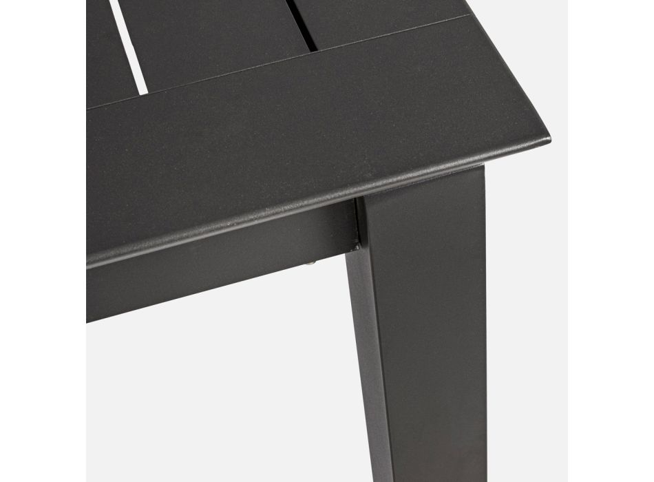 Uitschuifbare tuintafel tot 240 cm in aluminium, Homemotion - Pemberton Viadurini