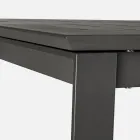 Uitschuifbare tuintafel tot 240 cm in aluminium, Homemotion - Pemberton Viadurini