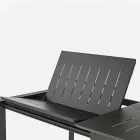 Uitschuifbare tuintafel tot 240 cm in aluminium, Homemotion - Pemberton Viadurini