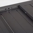 Uitschuifbare tuintafel tot 240 cm in wit of taupe aluminium - Franz Viadurini