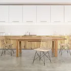 Homemotion - Hunter Teakhouten Uitschuifbare Tuintafel Tot 250 cm Viadurini