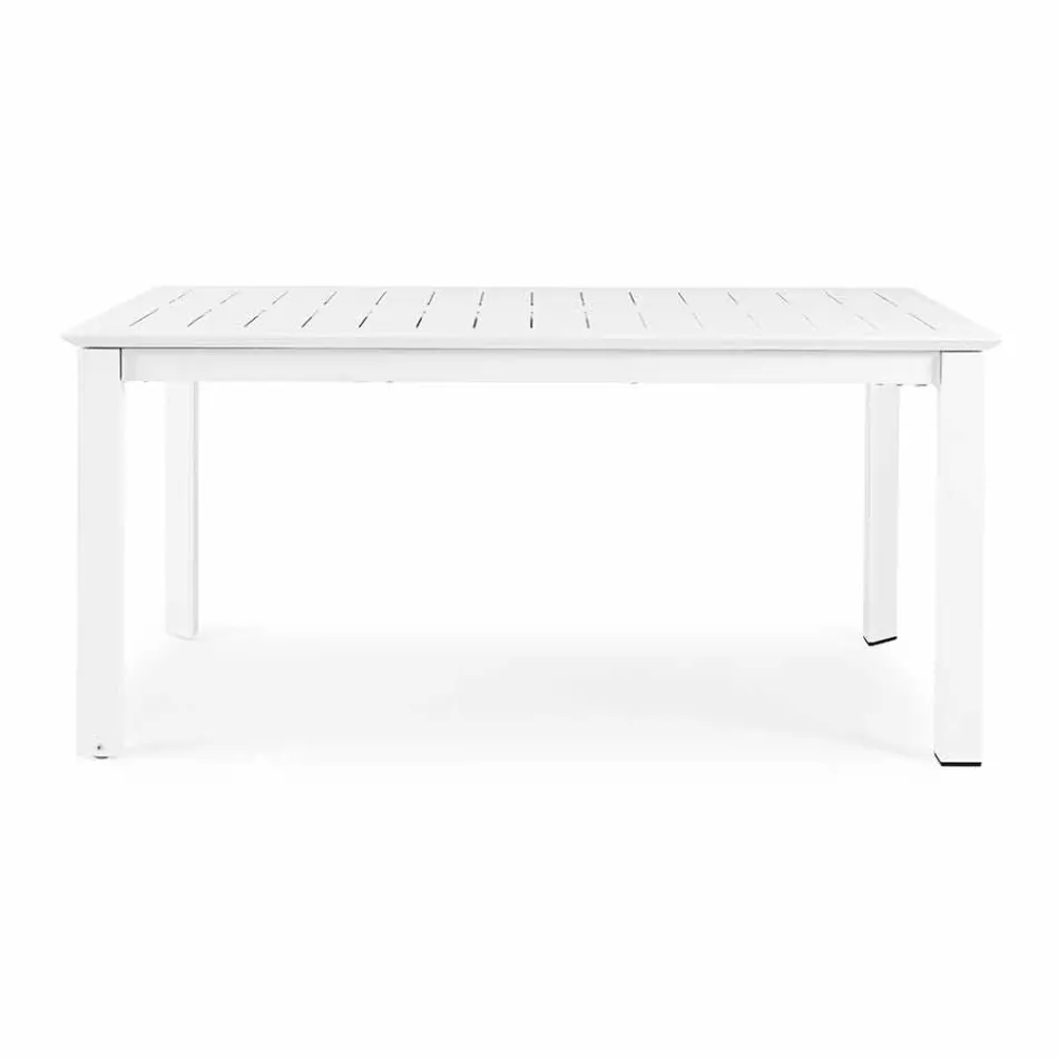 Uitschuifbare tuintafel tot 240 cm in aluminium Homemotion - Pemberton Viadurini
