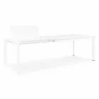 Uitschuifbare tuintafel tot 240 cm in aluminium Homemotion - Pemberton Viadurini
