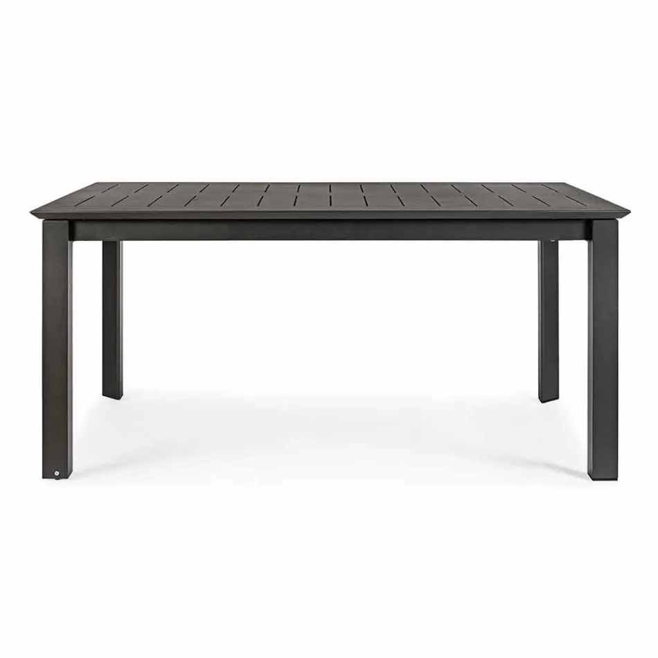 Uitschuifbare tuintafel tot 240 cm in aluminium Homemotion - Pemberton Viadurini