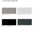 Tuintafelonderstel van gegalvaniseerd staal met HPL-blad Made in Italy - Brienne Viadurini