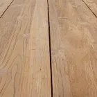 Tuintafel met blad in teakhout van Homemotion - Cowen Design Viadurini