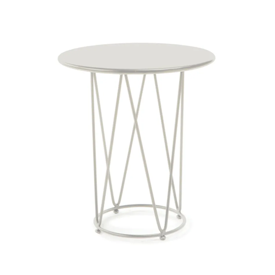 Stalen tuintafel in verschillende maten Made in Italy - Brienne Viadurini