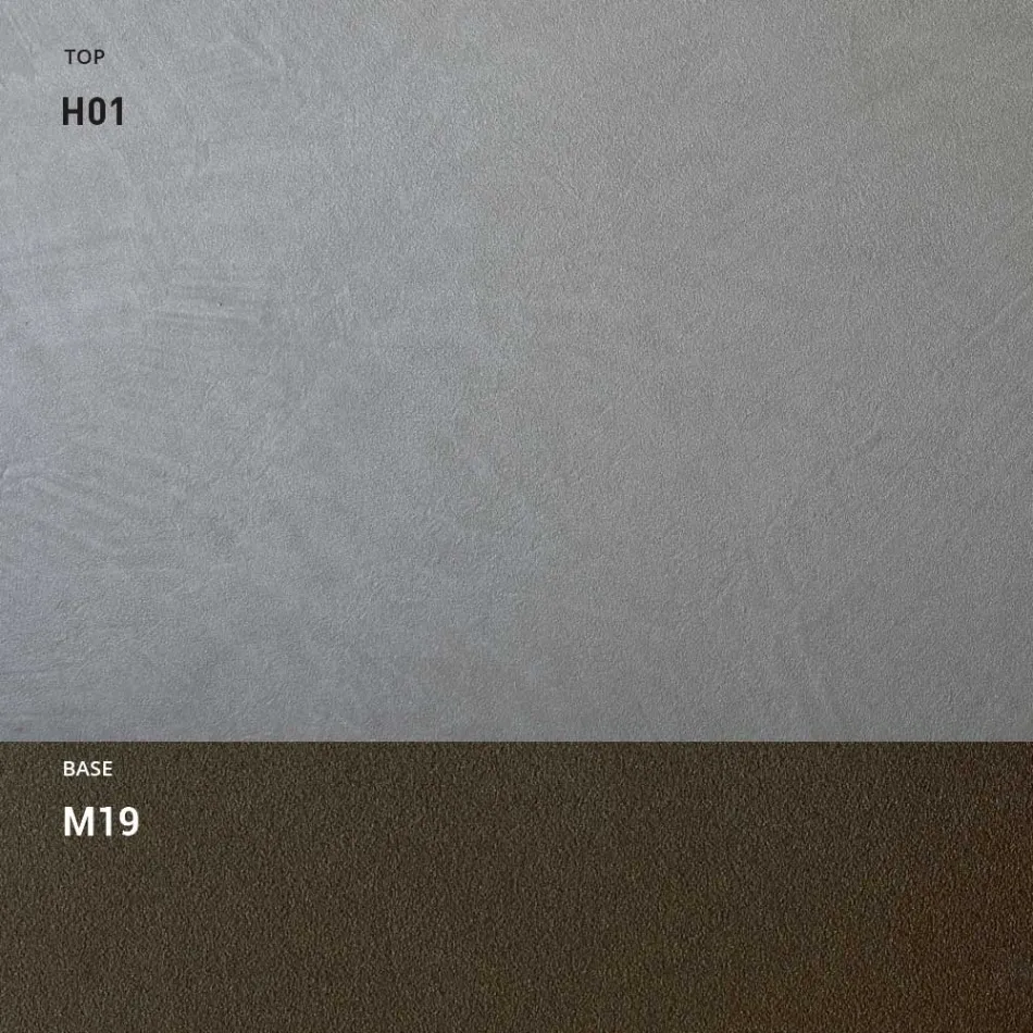 HPL tuintafel met aluminium structuur Made in Italy - Carl Viadurini