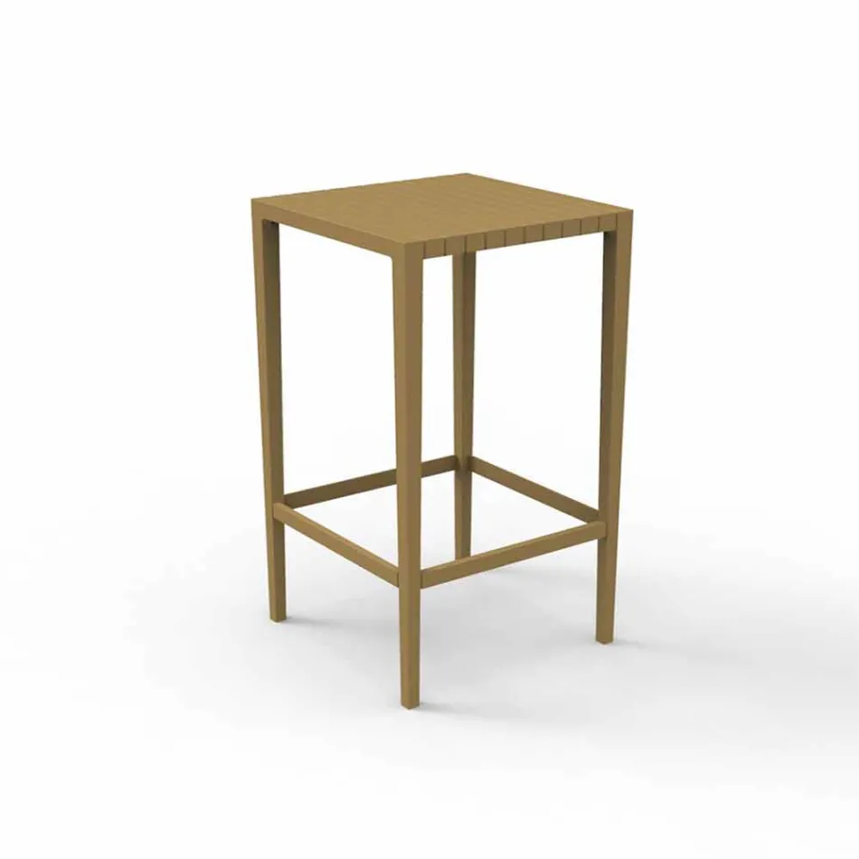 Spritz-tuintafel van Vondom in polypropyleen en glasvezel Viadurini