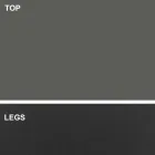 Luxe Made in Italy tonvormige eettafel in Fenix en staal - Settimmio Viadurini