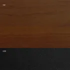 Tonvormige eettafel in laminaat met houteffect Made in Italy - Cave Viadurini