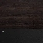 Tonvormige eettafel in laminaat met houteffect Made in Italy - Cave Viadurini