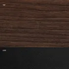 Tonvormige eettafel in laminaat met houteffect Made in Italy - Cave Viadurini