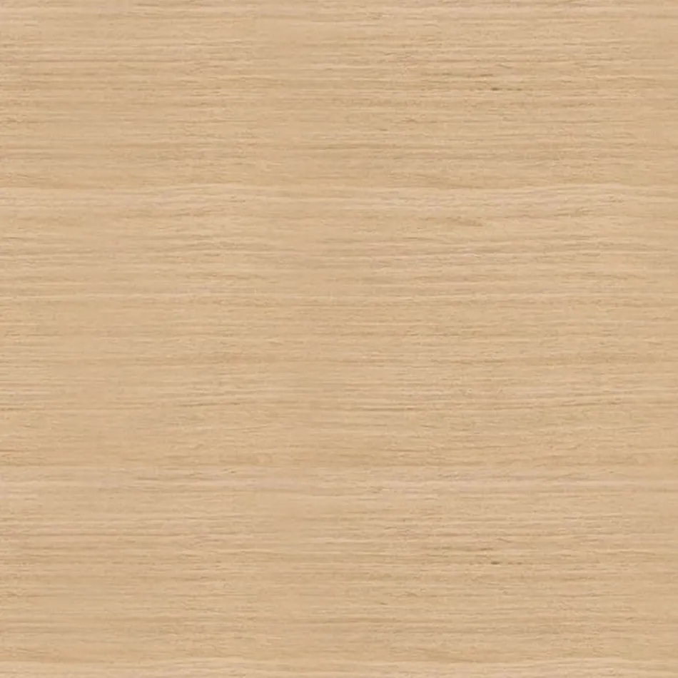 Barrel eettafel in hout en zwart metaal Made in Italy - Alfero Viadurini