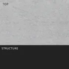 Uitschuifbare buiteneettafel 318 cm in aluminium en steengoed - Filomena Viadurini