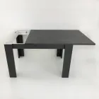 Eettafel Uitschuifbaar tot 170 cm Design in duurzaam hout - Perro Viadurini