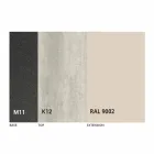 Uitschuifbare eettafel tot 180 cm in keramiek Made in Italy - Pitagora Viadurini