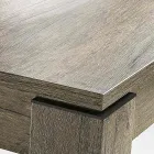 Eettafel Uitschuifbaar tot 200 cm in melamine Made in Italy - Denis Viadurini