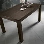 Eettafel Uitschuifbaar tot 200 cm in melamine Made in Italy - Denis Viadurini