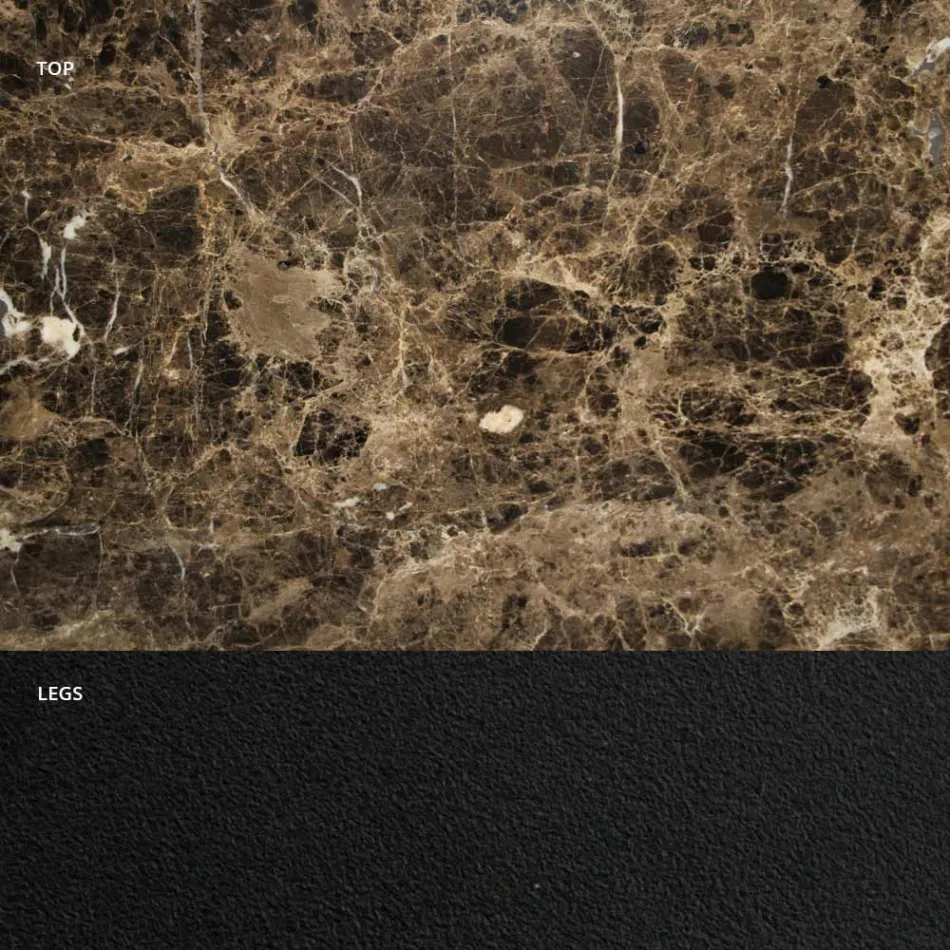 Uitschuifbare eettafel tot 300 cm in hypermarmer Made in Italy - Grotta Viadurini