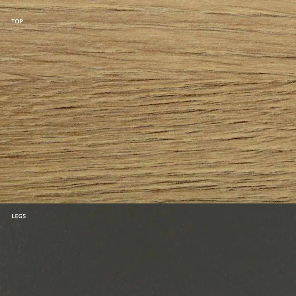 Uitschuifbare eettafel tot 300 cm in HPL-laminaat Made in Italy - Dalmatian Viadurini