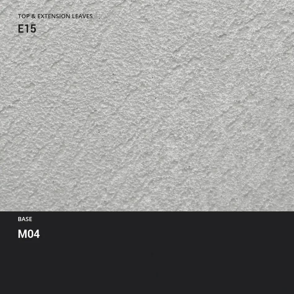 Eettafel Uitschuifbaar tot 310 cm morteleffect Made in Italy - Euclide Viadurini